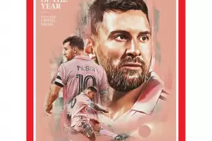 Messi fue elegido como atleta del a�o por la revista Time
