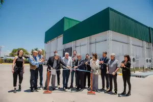 Inauguran importantes obras de ampliacin del frigorfico Natilla