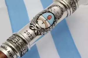 Asuncin de Milei: cmo es el bastn presidencial y quin lo us por primera vez