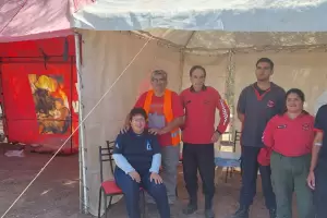 Mltiples actividades de los bomberos voluntarios en el Da Internacional del Voluntariado