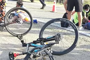 En Pacln, peregrinos se accidentaron y se salvaron de milagro