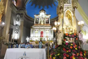 Celebraron los 80 aos de la Virgen del Valle como Patrona del Paracaidismo Militar