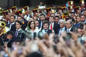 El Presidente Javier Milei particip en la Catedral Metropolitana de una ceremonia interreligiosa
