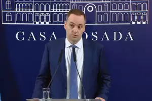 Adorni asegur que Milei ordenar las cuentas y combatir el "siniestro" esquema tributario