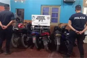 En Tinogasta, secuestran motos en un operativo