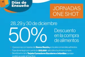 Se viene el �ltimo One Shot del a�o: ser� este jueves 28 de diciembre