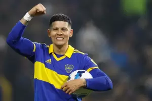 Alarma en Boca: Marcos Rojo se lesion y es duda para el encuentro ante Sportivo Trinidense