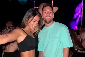 La foto sin remera de Messi y Antonela en el gimnasio que hizo estallar las redes