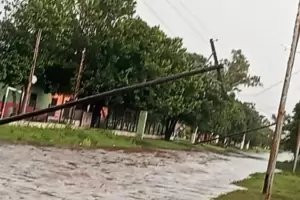 Fuerte tormenta de lluvia y granizo afect el Este catamarqueo