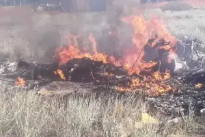 Tragedia: Una avioneta cay y murieron los dos tripulantes