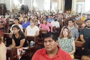 Misa de accin de gracias de quienes trabajaron en las Fiestas Marianas