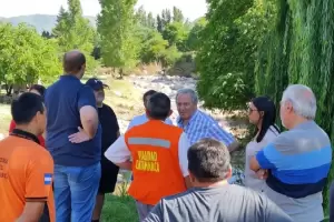 Autoridades provinciales visitaron la villa veraniega y se evalan los daos del desastre