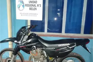 Recuperan en Bel�n moto requerida en La Rioja