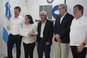 Primeros diplomados en Industria Textil e Hilandera