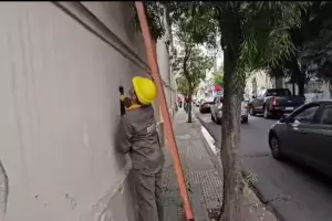 Indignante: Robaron cables en el Colegio del Carmen y San Jos
