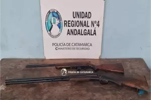 Andalgal: Secuestran dos armas de fuego
