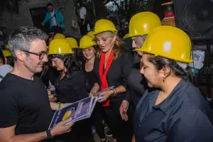 Treinta mujeres y diversidades se recibieron de constructoras