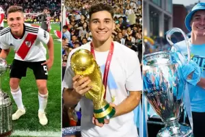 Julin lvarez sum el 15 ttulo de su carrera a los 23 aos tras ganar el Mundial de Clubes