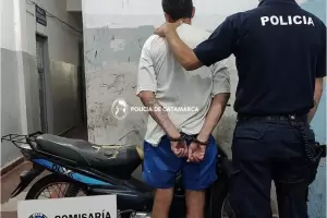 Recuperan una moto y aprehenden a un sujeto