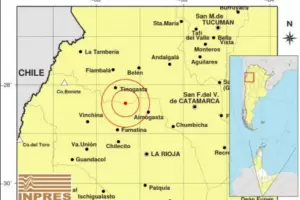 Un sismo de 3.1 sacudi a Catamarca