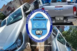 Secuestran camioneta con requrimiento judicial