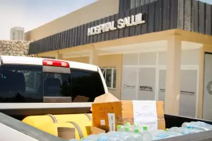 Salud brind asistencia en Pomn tras la creciente