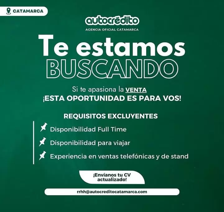 oferta de trabajo