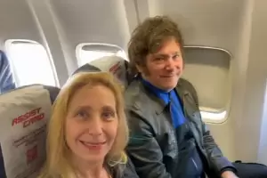 Milei pag $857.000 por dos pasajes en avin a Mar del Plata