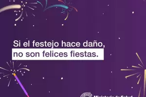 Salud sigue promoviendo festejos con ms luces y menos ruidos