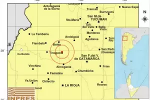 Un sismo de 3.4 sacudi Catamarca