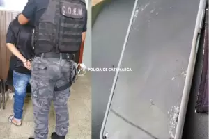 Un hombre fue detenido tras robar un celular