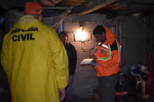 Lluvia y anegamientos en Capital durante la madrugada