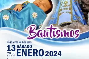 Bautismos en el Santuario de La Gruta: conoc la fecha
