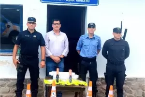 Personal Policial de zona norte recibieron elementos de seguridad vial