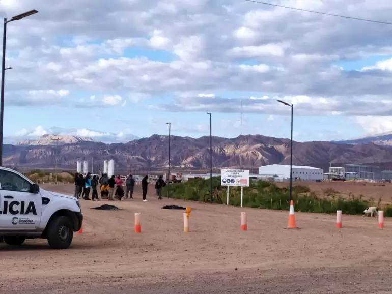 paro y protesta Zijin-Liex