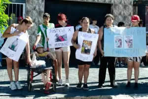 Crimen en el Norte de la Capital: familiares de Christian Cezar se manifestaron pidiendo Justicia