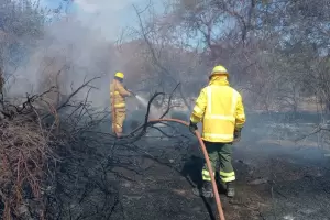 Se incendi� una finca en Andalgal�