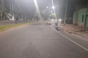 Dos personas resultaron lesionadas tras un siniestro vial en La Chacarita