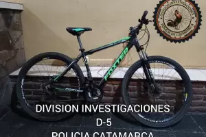 En el norte de la Capital recuperan una bici sustrada en F.M.E