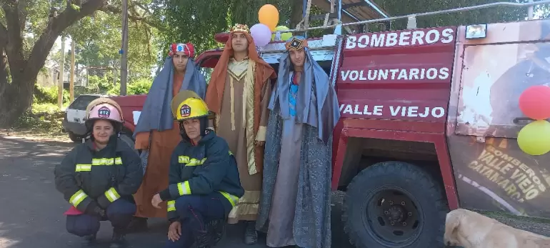 Bomberos Voluntarios Valle Viejo Reyes Magos