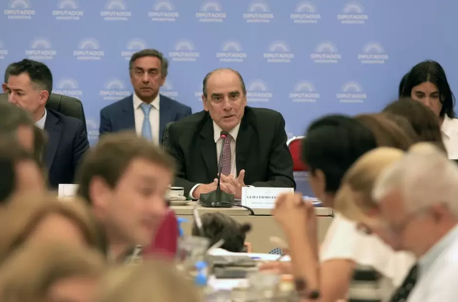 Guillermo Francos, en Diputados