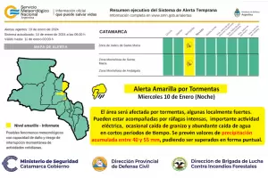 Rige nueva alerta por tormentas: qu zonas estarn afectadas?