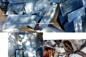 Recuperan elementos sustrados de espacios pblicos de Valle Viejo