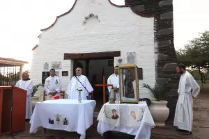 Conmemoraron el paso a la Gloria del Beato Mamerto Esqui en El Suncho