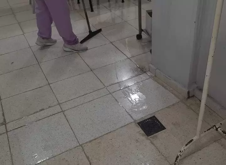 hospital saujil inundado