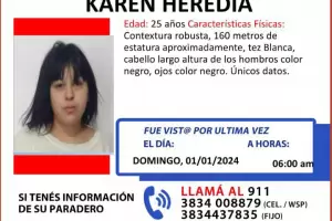 Intensa bsqueda de una joven de 25 aos