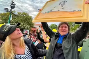 Milei mostr cmo avanza la construccin de los caniles en la Quinta de Olivos