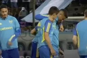 Alarma en Boca por la lesin de Marcos Rojo en la entrada en calor del amistoso con Gimnasia y Tiro