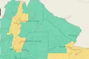 Rige nueva alerta para el interior de la provincia
