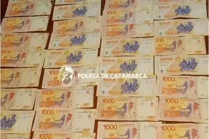 Detuvieron a dos hombres y policas recuperan una gran suma de dinero